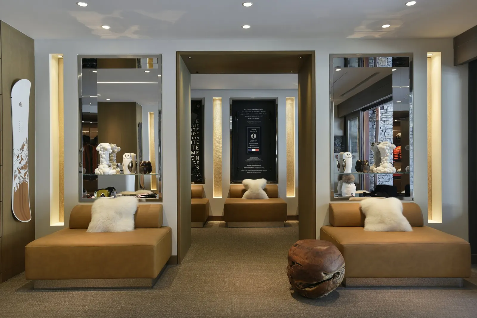 Cheval Blanc Courchevel · Ski room