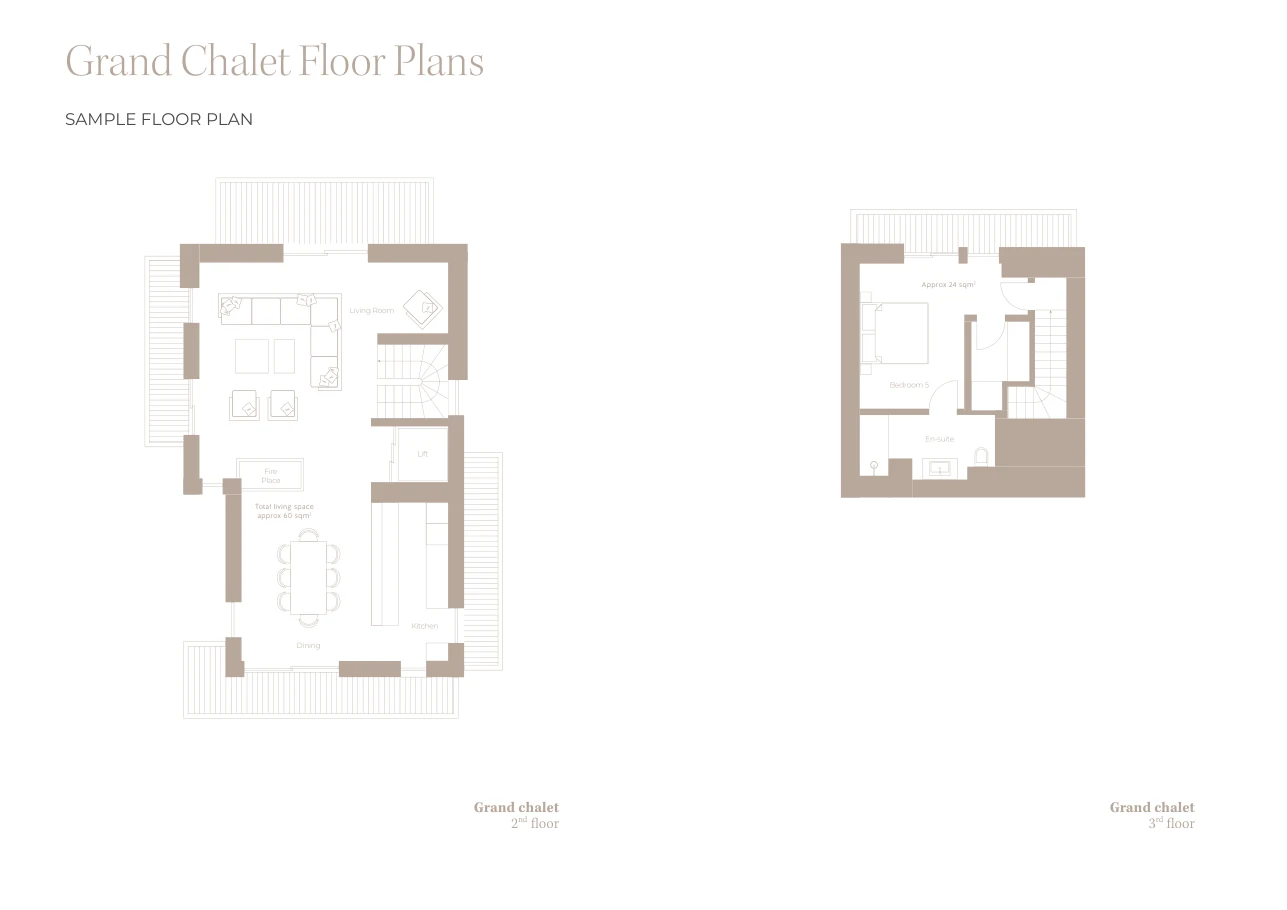 Grand Chalets, plan 2
